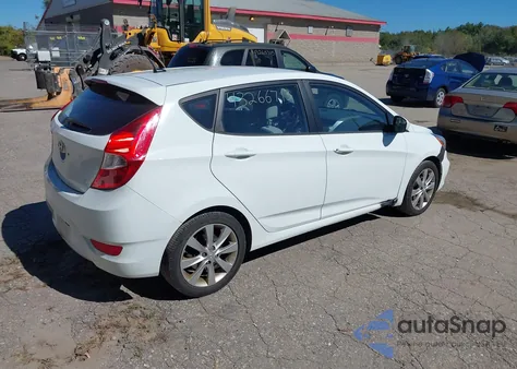 2012 Hyundai Accent Se from USA, damaged, VIN KMHCU5AE6CU043159